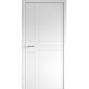 Межкомнатная дверь ALBERO Геометрия-3 - эмаль, цвет белый (с магнитным замком)