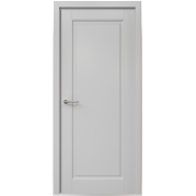 Межкомнатная дверь ALBERO Классика-1 - эмаль, цвет серый (с магнитным замком) Межкомнатная дверь ALBERO Классика-1 - эмаль, цвет серый (с магнитным замком)