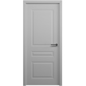 Межкомнатная дверь ALBERO Стиль-2 - эмаль, цвет серый (с врезкой под магнитный замок) Межкомнатная дверь ALBERO Стиль-2 - эмаль, цвет серый (с врезкой под магнитный замок)