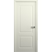 Межкомнатная дверь ALBERO Стиль-1 - эмаль, цвет латте (с врезкой под магнитный замок)
