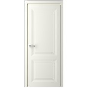 Межкомнатная дверь ALBERO Стиль Богема - эмаль, цвет латте (с врезкой под магнитный замок)