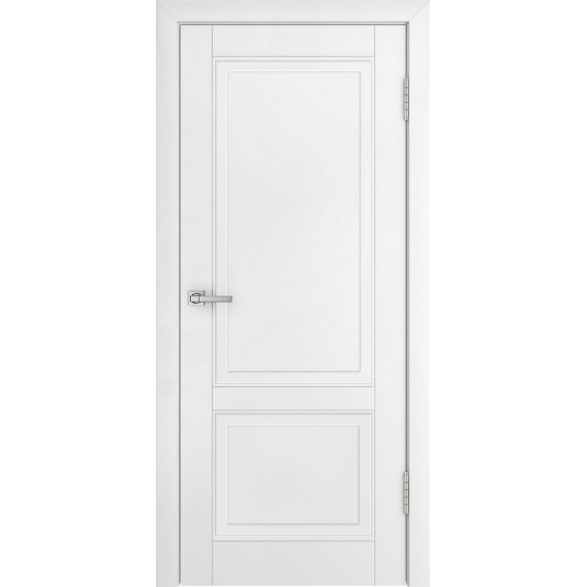 Межкомнатная дверь AVIDOOR Элеганс-02 - эмаль, цвет белый