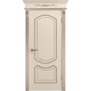 Межкомнатная дверь BPDOORS Сюита B0 ДГ - эмаль, цвет шампань патина розовое золото