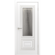Межкомнатная дверь BPDOORS Favi В1 ДО - эмаль белая патина белое золото, остеклённая Межкомнатная дверь BPDOORS Favi В1 ДО - эмаль белая патина белое золото, остеклённая