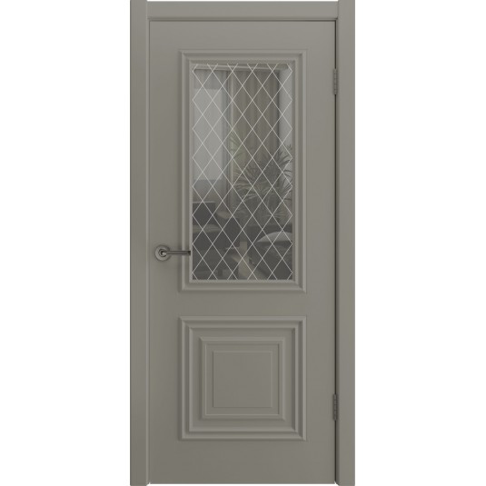 Межкомнатная дверь BPDOORS Турин-2 ДГ - эмаль, цвет мокко остеклённая Межкомнатная дверь BPDOORS Турин-2 ДГ - эмаль, цвет мокко остеклённая