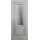 Межкомнатная дверь BPDOORS Favi В0 ДО - эмаль, цвет белая патина серебро, остеклённая