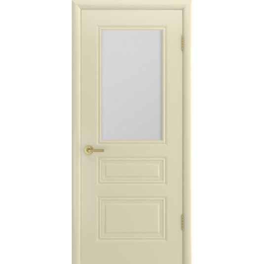 Дверь BP-DOORS Трио Грейс B1  ДО Эмаль шампань ст. сатинат