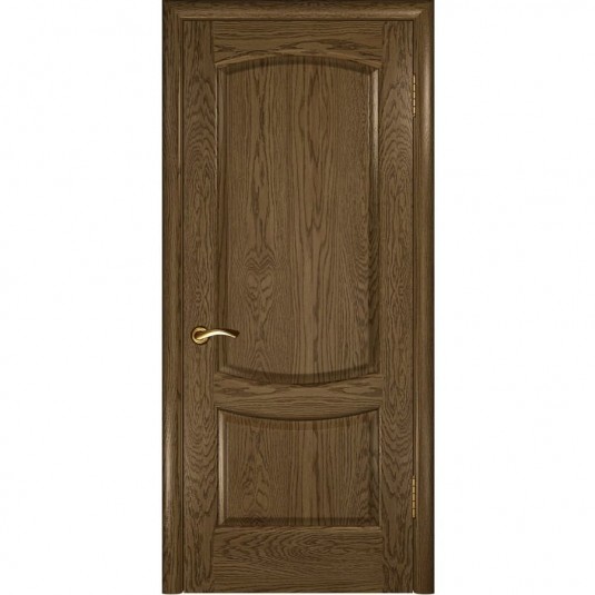 Межкомнатная дверь шпонированная Luxor Лаура 2 светлый морёный дуб глухая