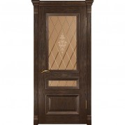 Фараон 2 дуб морёный со стеклом