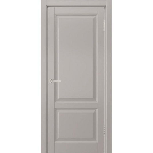 Дверь Белла 2 эмалит серый