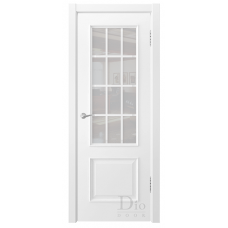 Межкомнатная Дверь DioDoor КРИСТА-1 эмаль белая со стеклом