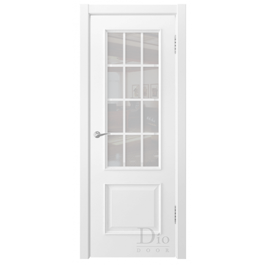Межкомнатная Дверь DioDoor КРИСТА-1 эмаль белая