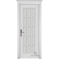 Дверь межкомнатная Лондон-2 массив эмаль белая 