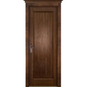 Межкомнатная дверь ОКА М-4 - массив ольхи, цвет античный орех Межкомнатная дверь ОКА М-4 - массив ольхи, цвет античный орех