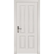 Дверь межкомнатная Ретро массив ольхи эмаль белая 