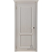 Межкомнатная дверь ОКА Селена - массив дуба, эмаль, цвет слоновая кость