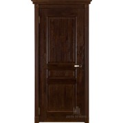 Межкомнатная дверь ОКА Виктория - массив дуба, цвет античный орех