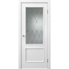 Межкомнатная Дверь Actus 1.2L  ясень белый со стеклом