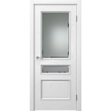 Межкомнатная Дверь Actus 1.3PT  ясень белый со стеклом