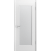 Межкомнатная дверь BPDOORS Belini-111 ДО - эмаль, цвет белый, остеклённая
