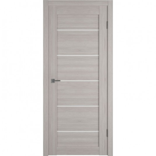 Дверь ВФД Atum Pro 27  Stone Oak стекло сатинат белый