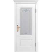 Межкомнатная дверь BPDOORS Аккорд В1 ДО-1 - эмаль, цвет белый, остеклённая Межкомнатная дверь BPDOORS Аккорд В1 ДО-1 - эмаль, цвет белый, остеклённая