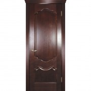 Дверь шпонированная Текона Фрейм 01 ДГ Красное дерево