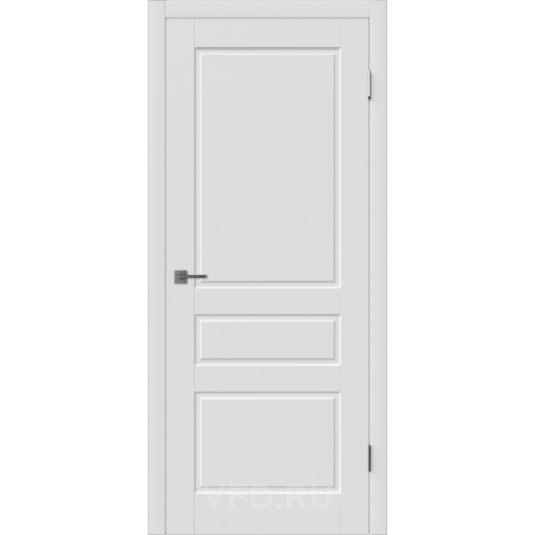 Дверь ВФД Зимняя коллекция Честер 15ДГ0 эмаль белая