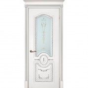 Дверь эмаль Текона Smalta 11 ДО Белый RAL 9003 патина серебро Дверь эмаль Текона Smalta 11 ДО Белый RAL 9003 патина серебро