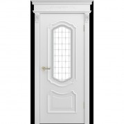 Межкомнатная дверь BPDOORS Сюита B1 ДО - эмаль, цвет белый, остеклённая