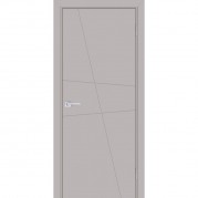 Дверь эмаль Текона Smalta-Line 02 ДГ Агат RAL 7044