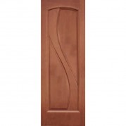 Межкомнатная дверь ДВОРЕЦКИЙ Версаль ДГ - шпон натуральный, цвет тёмный анегри