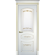 Дверь эмаль Текона Smalta 05 ДГ Белый RAL 9003 патина золото Дверь эмаль Текона Smalta 05 ДГ Белый RAL 9003 патина золото