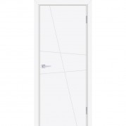 Дверь эмаль Текона Smalta-Line 02 ДГ Белый RAL 9003