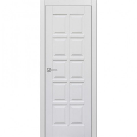 Межкомнатная дверь Турин-13 белая эмаль ДГ