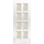 Межкомнатная дверь ДВОРЕЦКИЙ Финестра ДО - шпон натуральный, цвет ясень карамельный, остеклённая