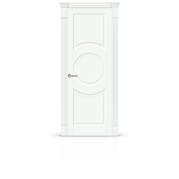 Межкомнатная дверь CITYDOORS Венеция-6 ДГ - эмаль, цвет белый (RAL 9003)