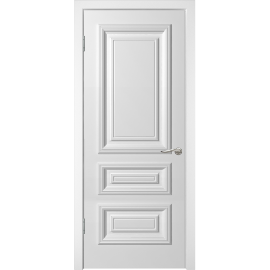 Дверь Дебют-3 ДГ Эмаль белая