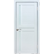 Дверь D 5/2 белый бланко стекло сатинат