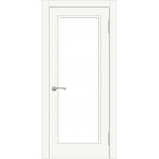 Дверь НЕО-1 ДО Эмаль белая со стеклом