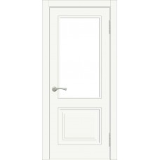 Дверь НЕО-2 ДО Эмаль белая со стеклом