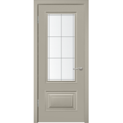 Межкомнатная дверь WANMARK Симпл-2 ДО - эмаль, цвет серый шёлк (RAL 7044), остеклённая Межкомнатная дверь WANMARK Симпл-2 ДО - эмаль, цвет серый шёлк (RAL 7044), остеклённая