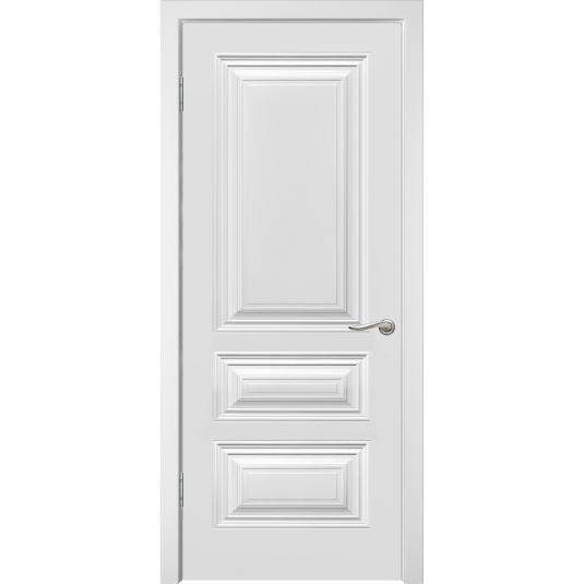 Дверь Симпл-3 ДГ Эмаль белая